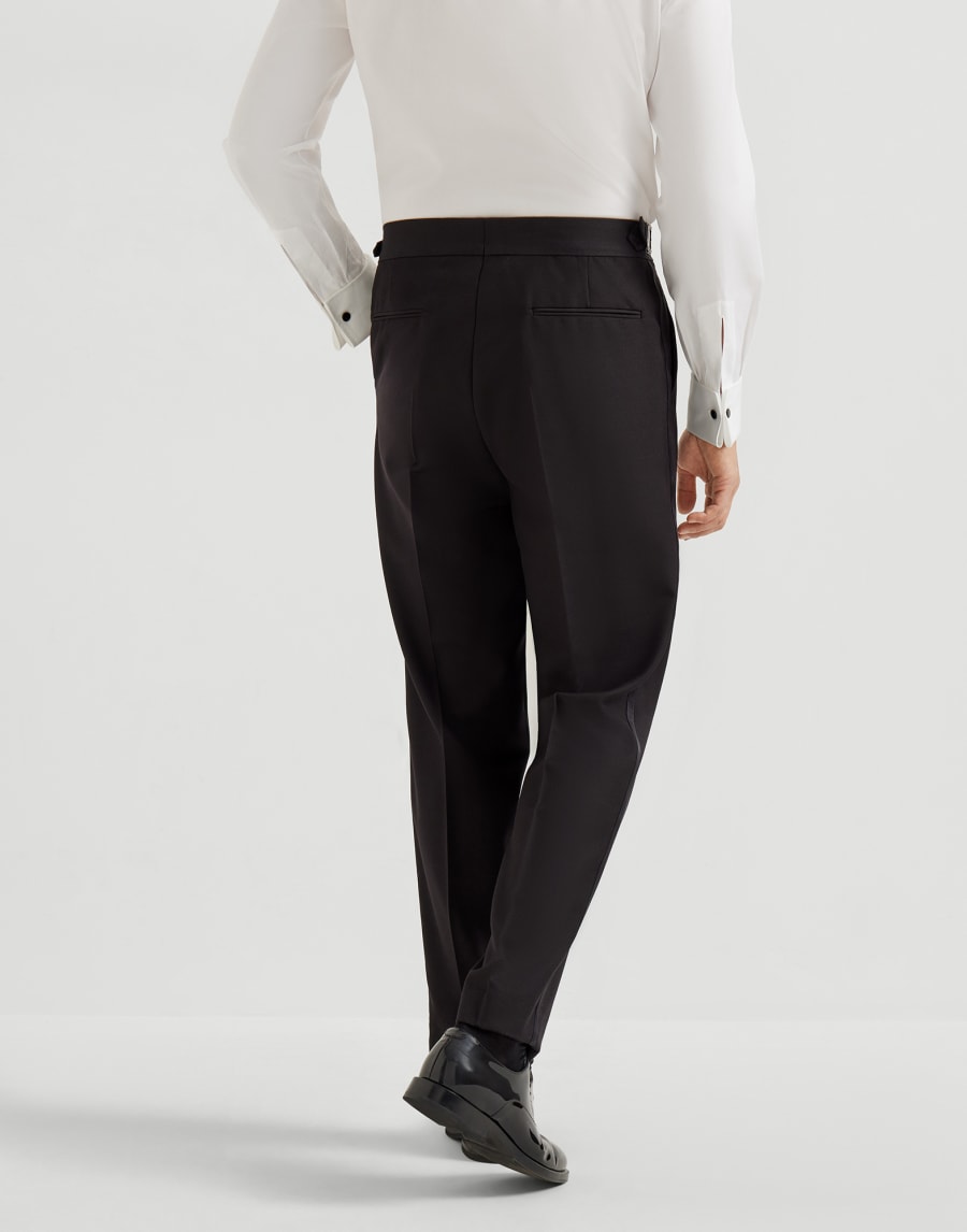 Tuxedo trousers Black Man - Brunello Cucinelli