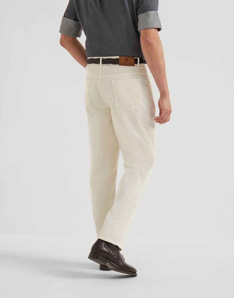 Pantalone tinto capo Off-White Uomo - Brunello Cucinelli