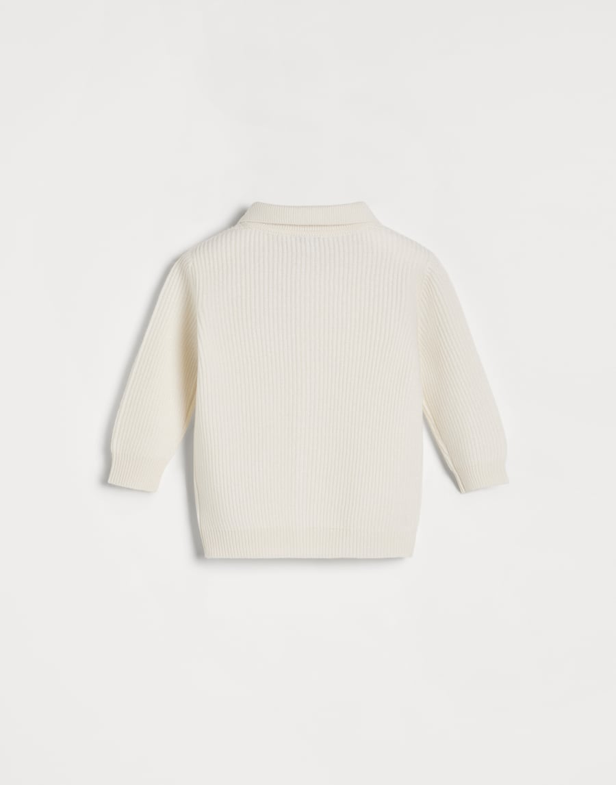 Cashmere Baby Cardigan Panama Baby - Brunello Cucinelli