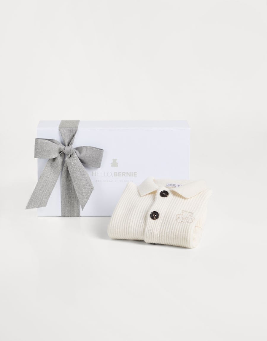 Cashmere Baby Cardigan Panama Baby - Brunello Cucinelli