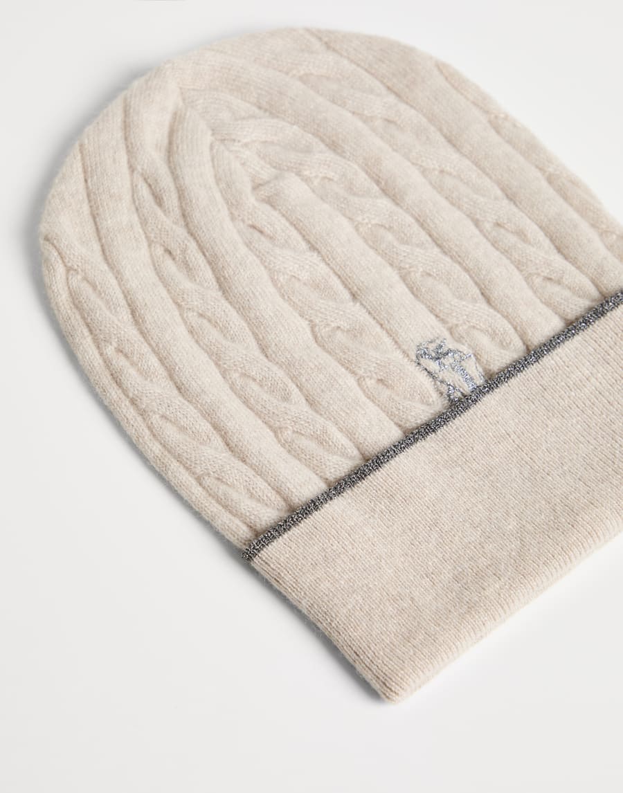 Knit beanie Light Grey Girls - Brunello Cucinelli