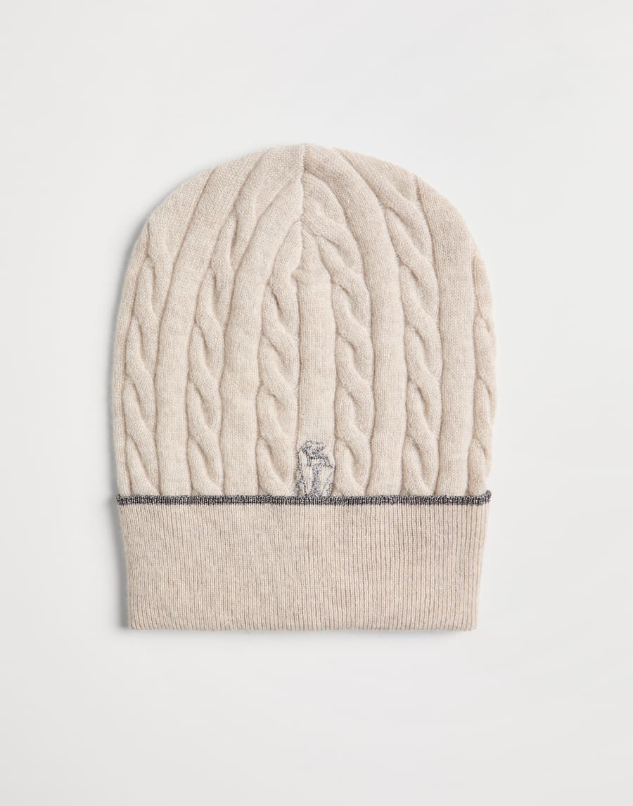 Knit beanie Light Grey Girls - Brunello Cucinelli