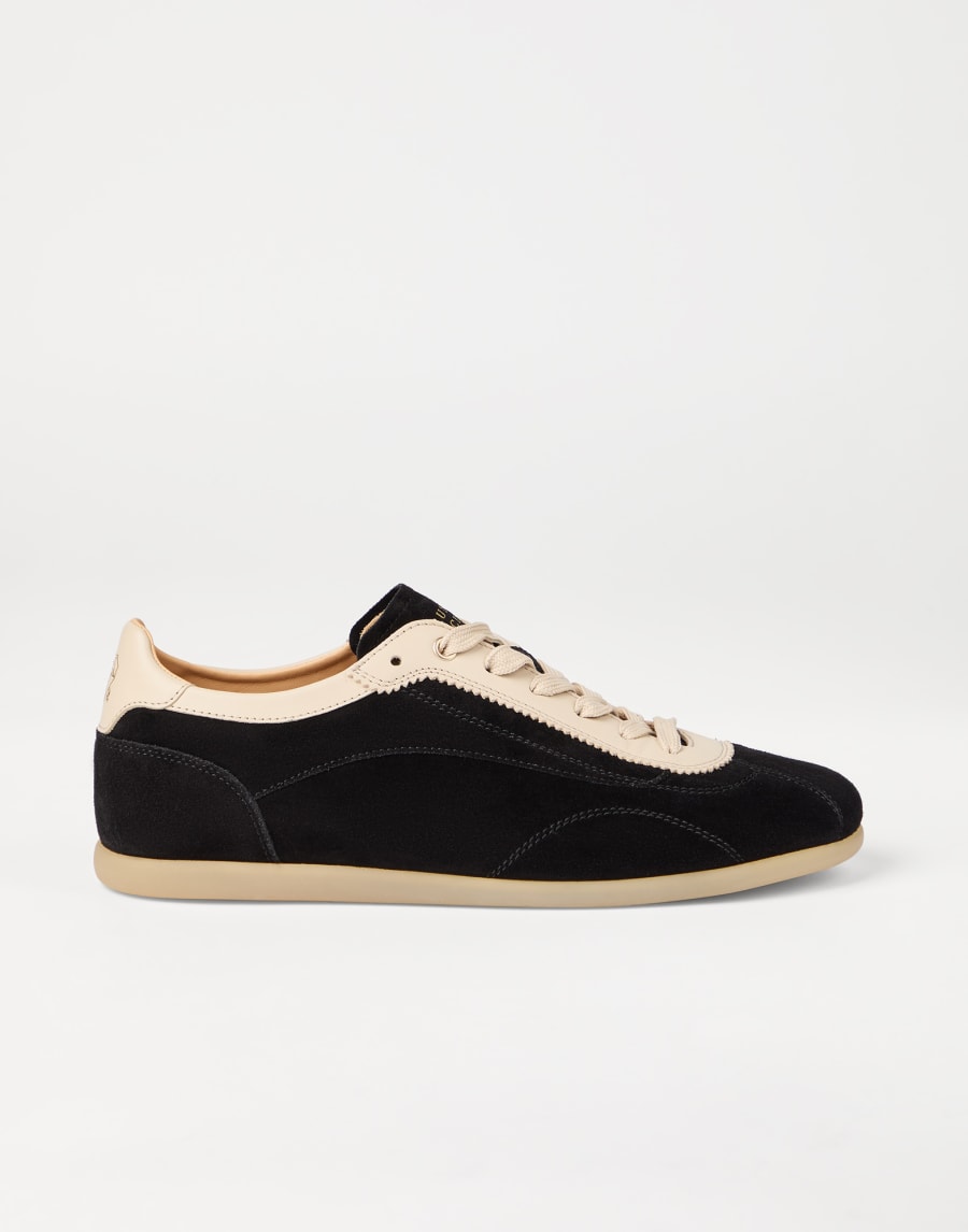 Suede sneakers Black Man - Brunello Cucinelli
