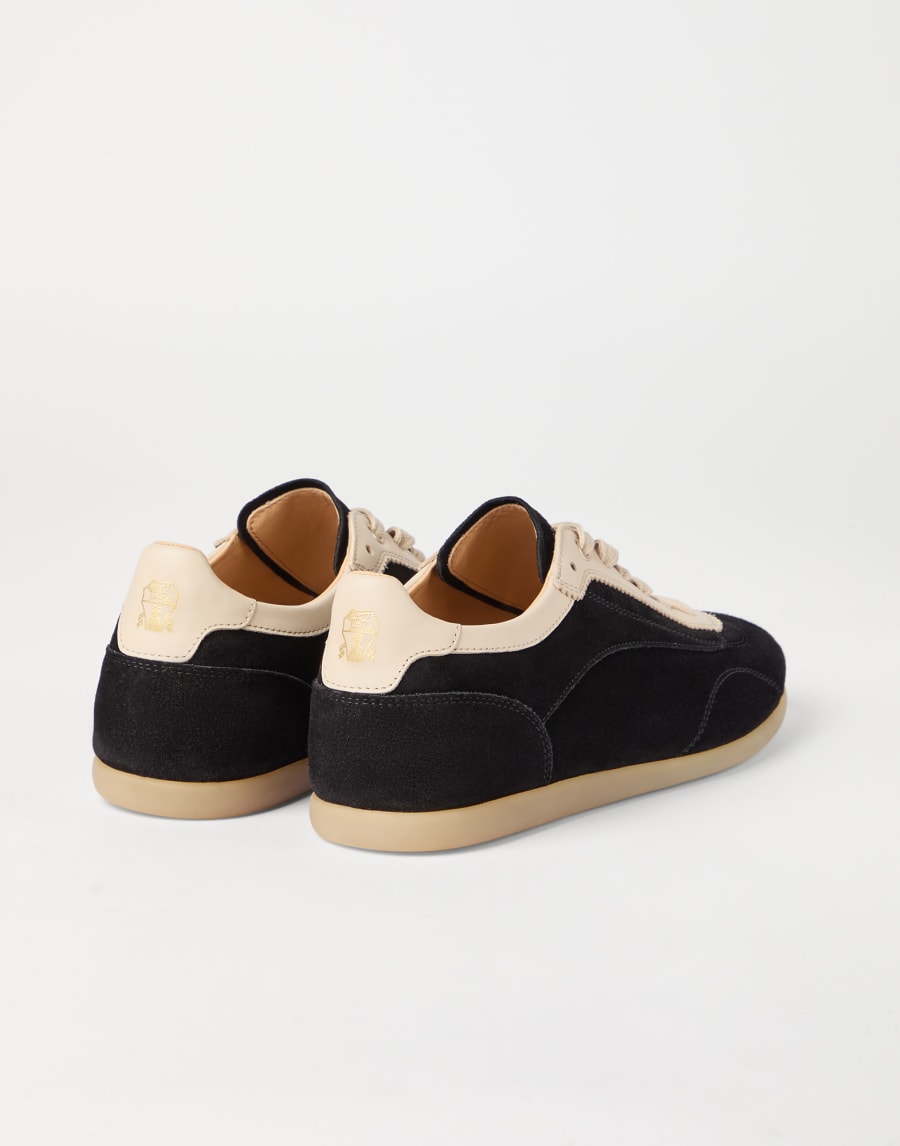 Suede sneakers Black Man - Brunello Cucinelli