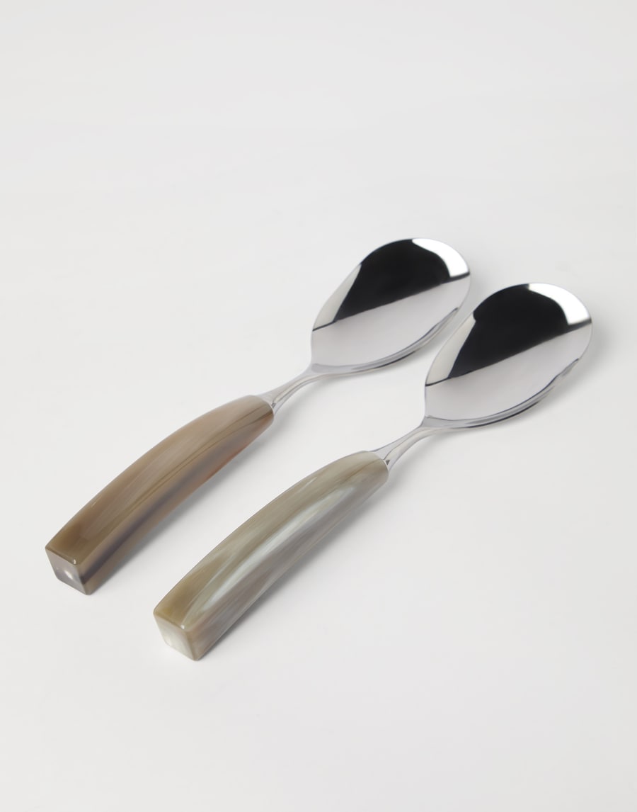 Posate per risotto Corno Naturale Lifestyle - Brunello Cucinelli