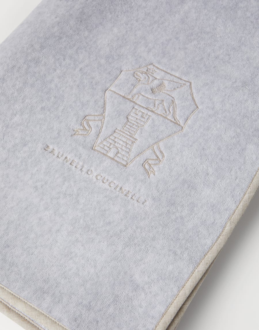Terrycloth towel Grey Lifestyle - Brunello Cucinelli