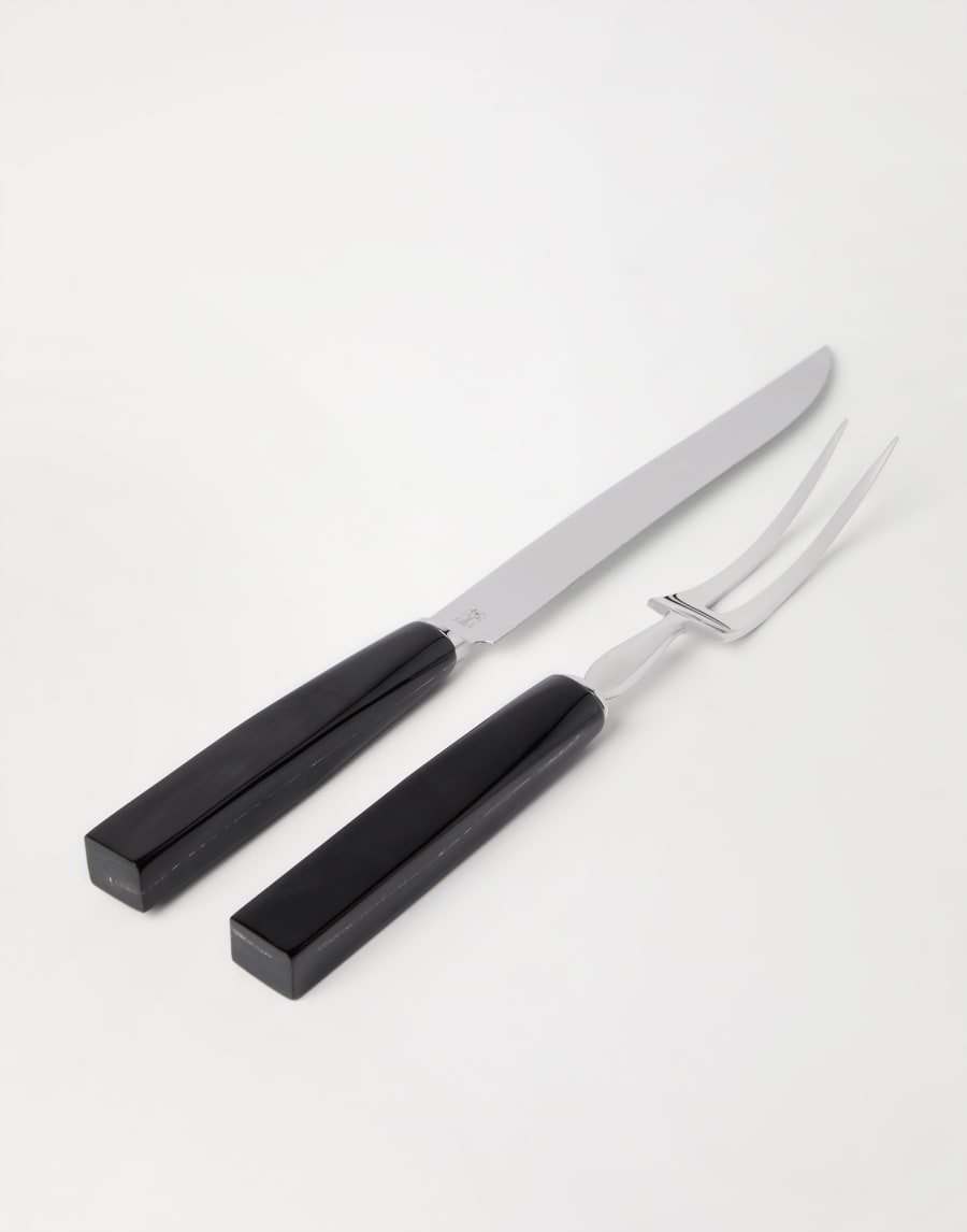 Set per taglio arrosto Nero Lifestyle - Brunello Cucinelli