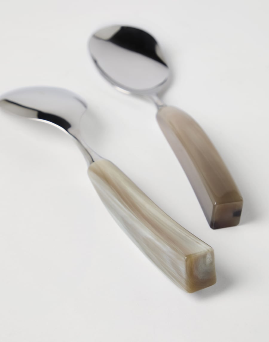 Risotto servers Natural Horn Lifestyle - Brunello Cucinelli