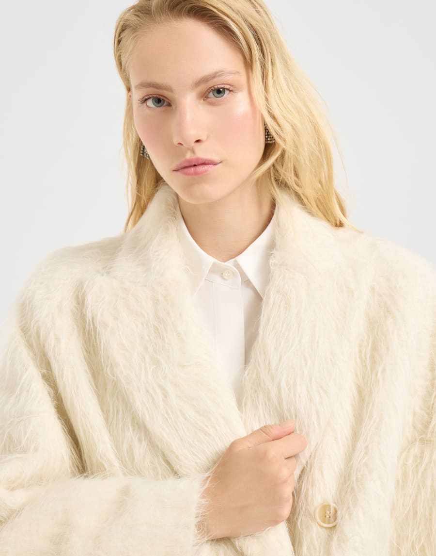 Alpaca coat Panama Woman - Brunello Cucinelli