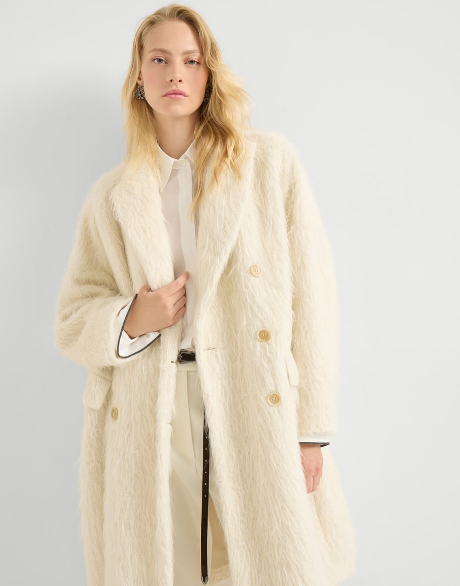 Alpaca coat Panama Woman - Brunello Cucinelli