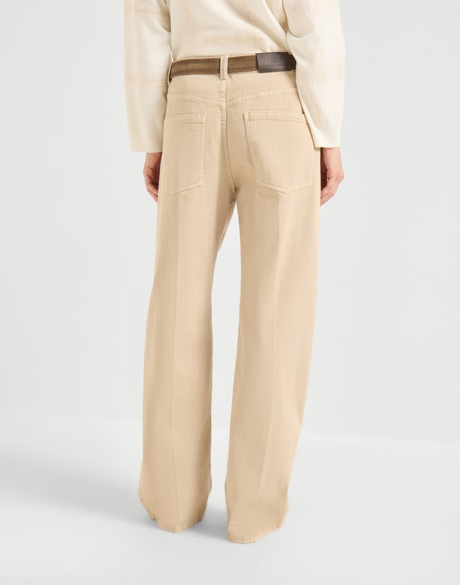 Five-pocket trousers Biscuit Woman - Brunello Cucinelli