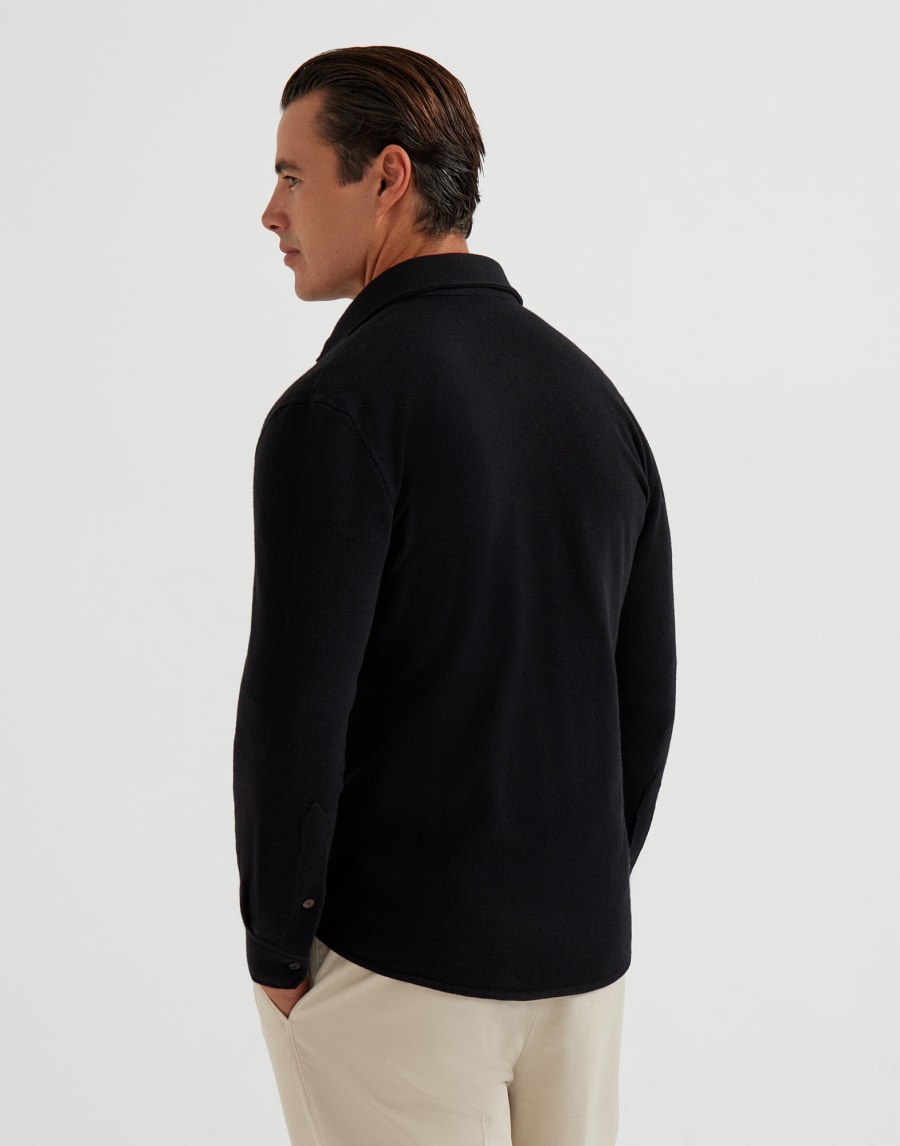 Knit shirt Black Man - Brunello Cucinelli