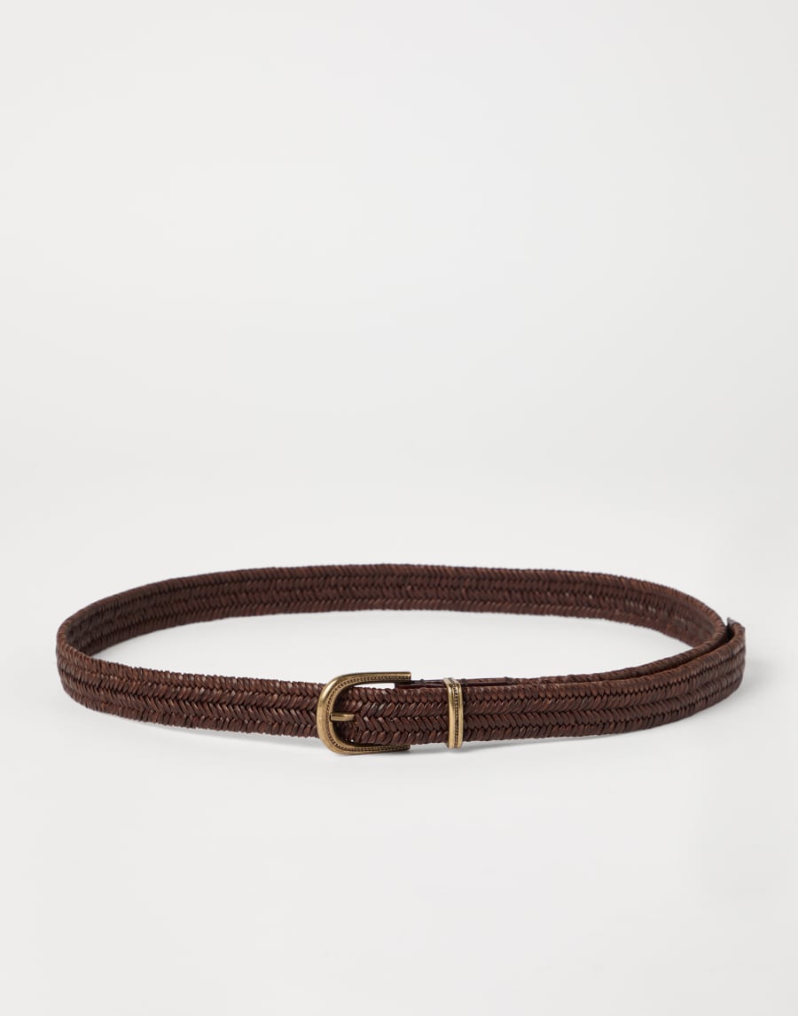 Leather belt Brown Woman - Brunello Cucinelli