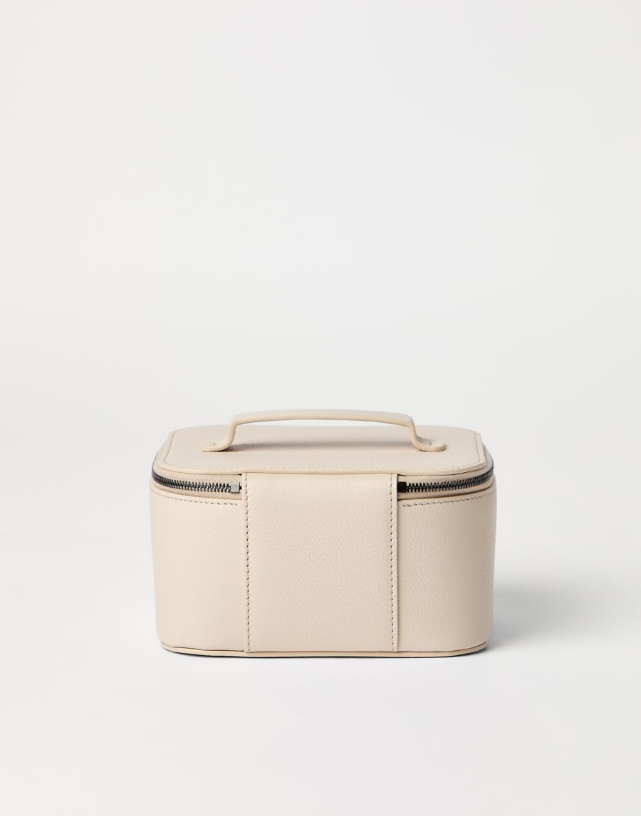 Leather jewelry box Ivory Woman - Brunello Cucinelli