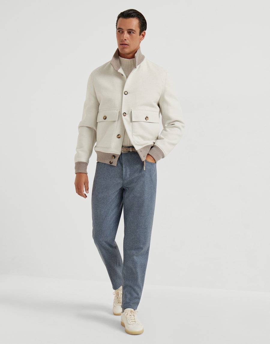 Flannel trousers Denim Man - Brunello Cucinelli