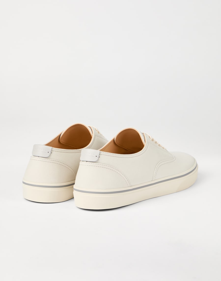 Calfskin sneakers Panama Man - Brunello Cucinelli