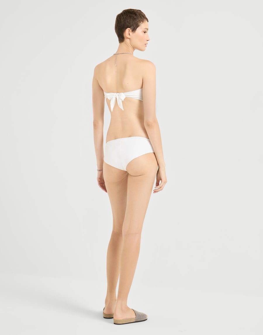 Bikini bottom with monili White Woman - Brunello Cucinelli