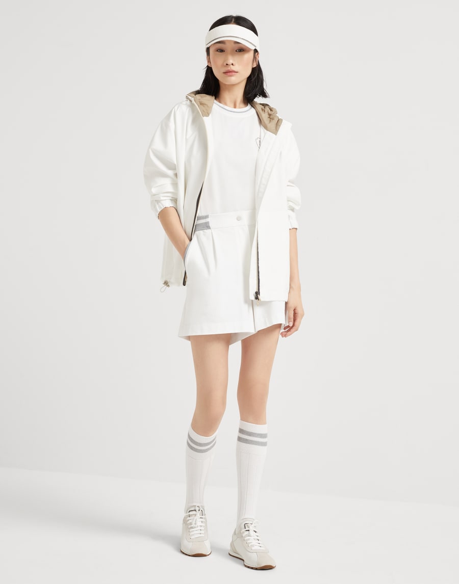 Nylon outerwear White Woman - Brunello Cucinelli