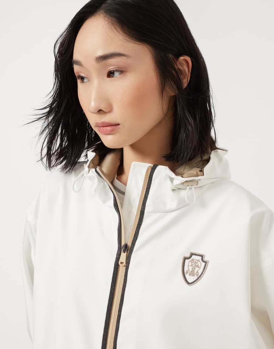 Nylon outerwear White Woman - Brunello Cucinelli