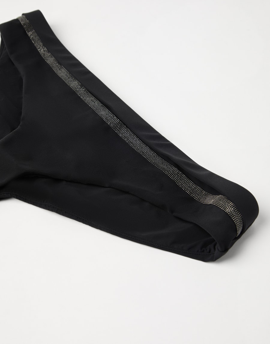 モニーレ付き ビキニボトム ブラック レディース - Brunello Cucinelli
