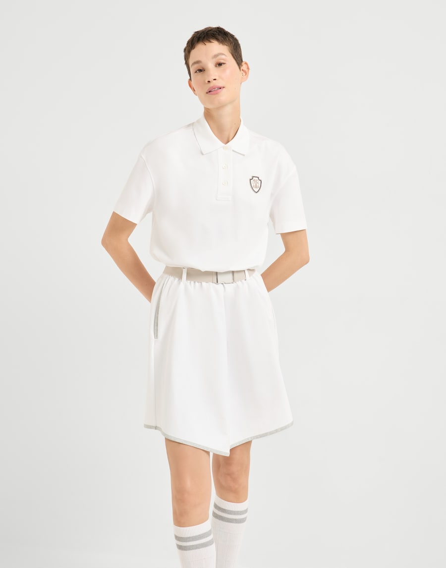 Mini dress White Woman - Brunello Cucinelli