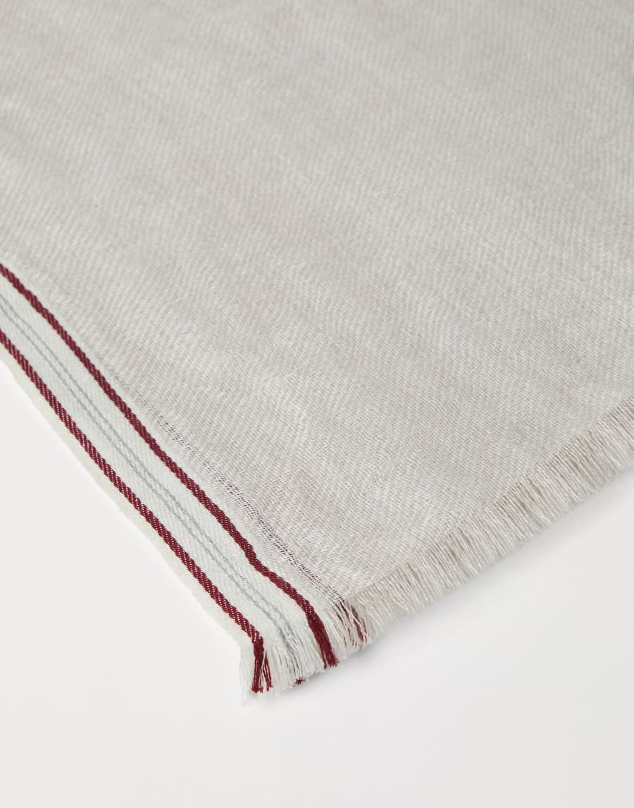 Scarf with selvedge Panama Man - Brunello Cucinelli