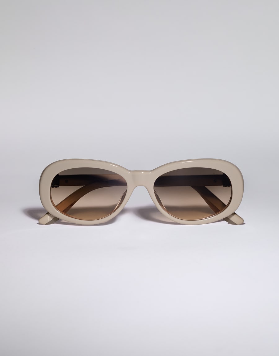 Claire acetate sunglasses Beige Eyewear - Brunello Cucinelli