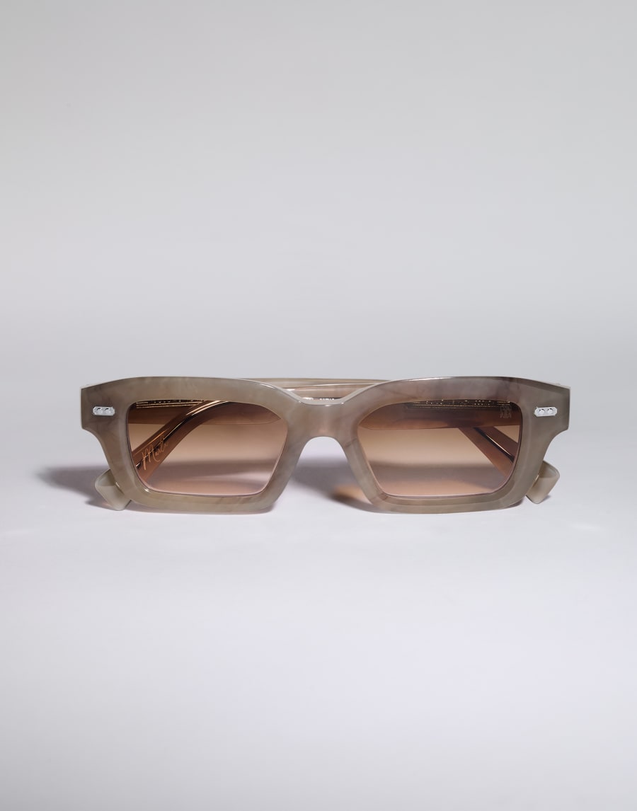 Marla acetate sunglasses Cashmere Beige Eyewear - Brunello Cucinelli