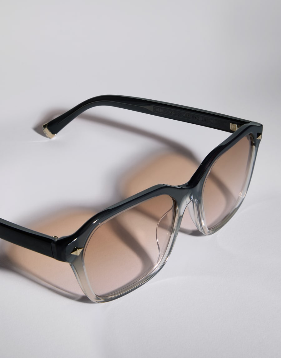 Rectangular acetate frame Sunset Eyewear - Brunello Cucinelli