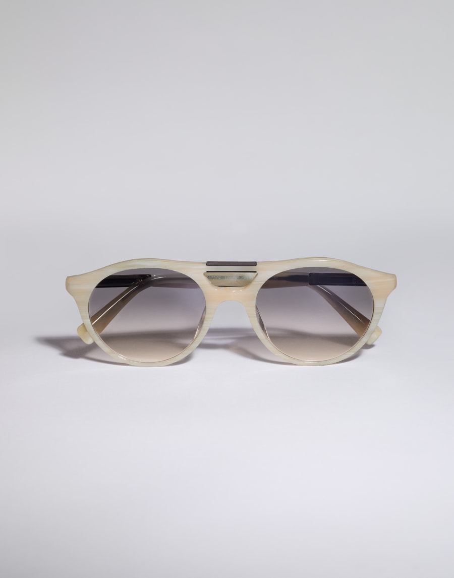 Lunettes de soleil en acétate Panama Lunettes - Brunello Cucinelli