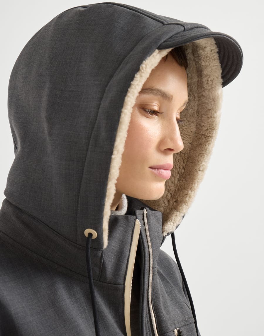 Outerwear Mountain Anthracite Femme - Brunello Cucinelli