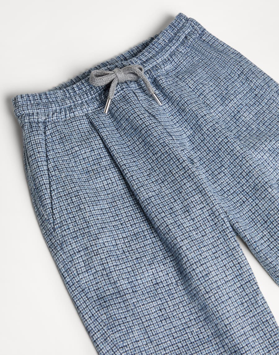 Flannel trousers Light Grey Boys - Brunello Cucinelli
