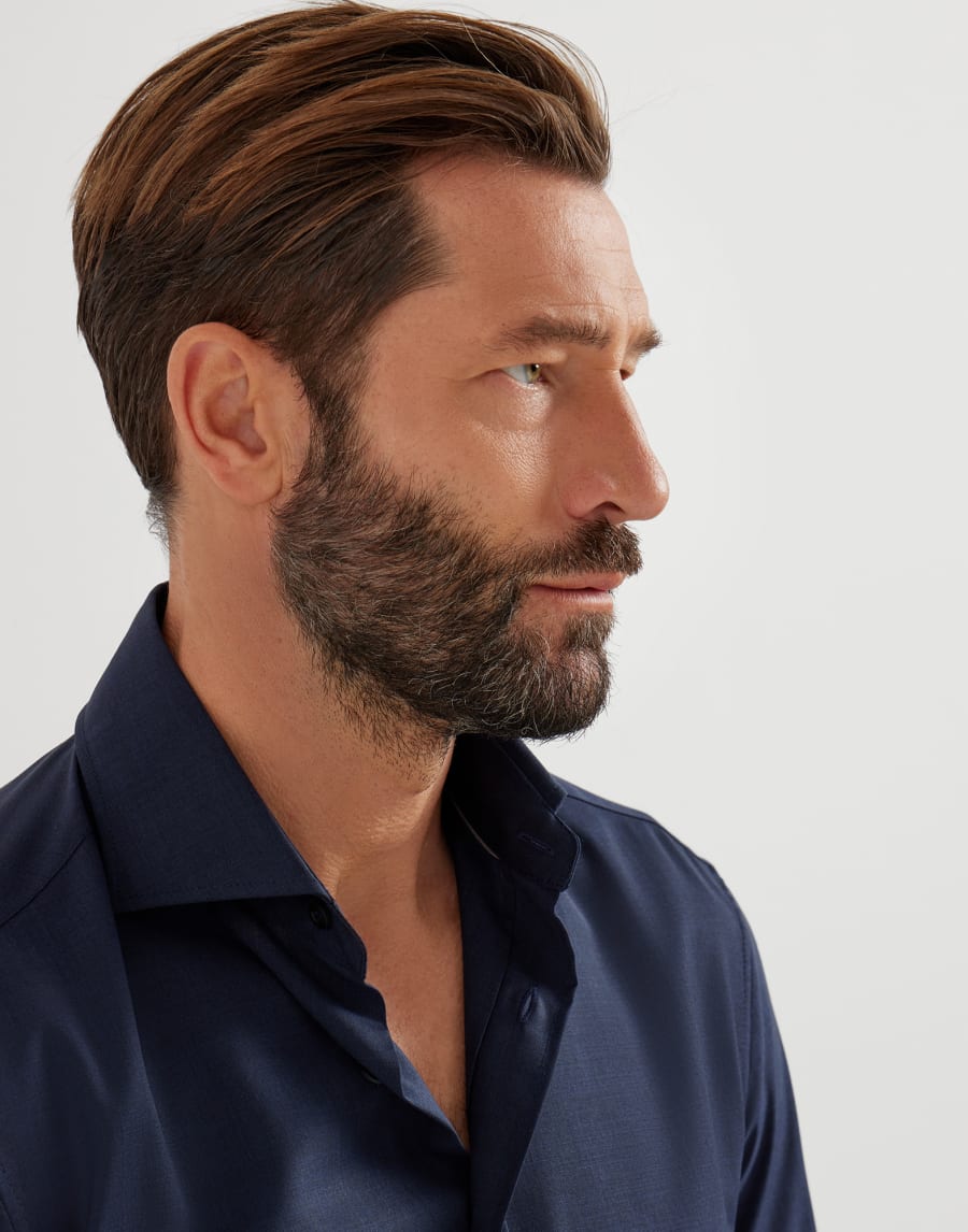 Poplin shirt Night Man - Brunello Cucinelli