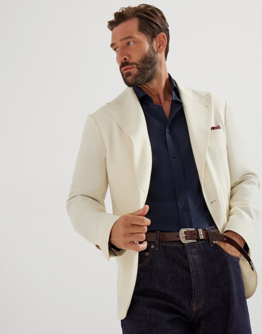 Poplin shirt Night Man - Brunello Cucinelli