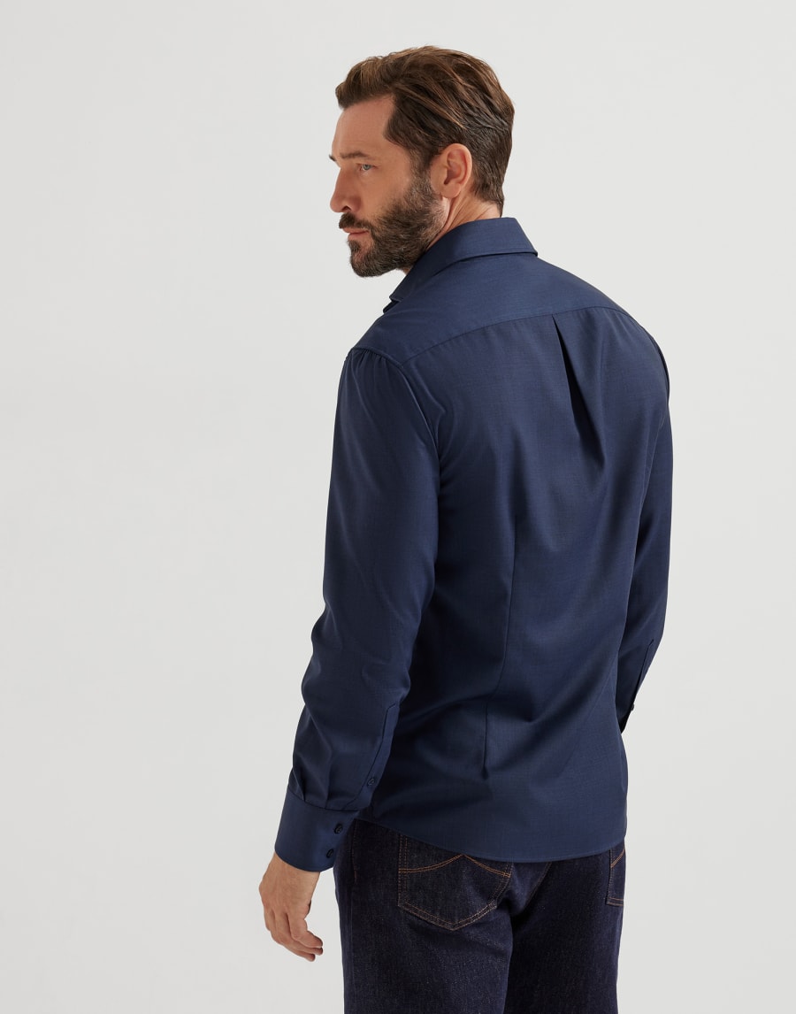 Poplin shirt Night Man - Brunello Cucinelli