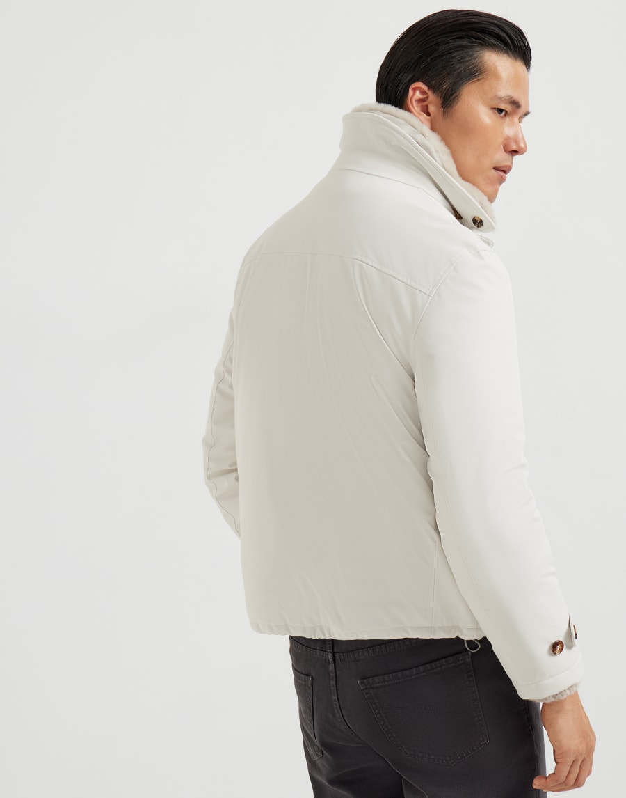 Bomber con imbottitura Panama Uomo - Brunello Cucinelli