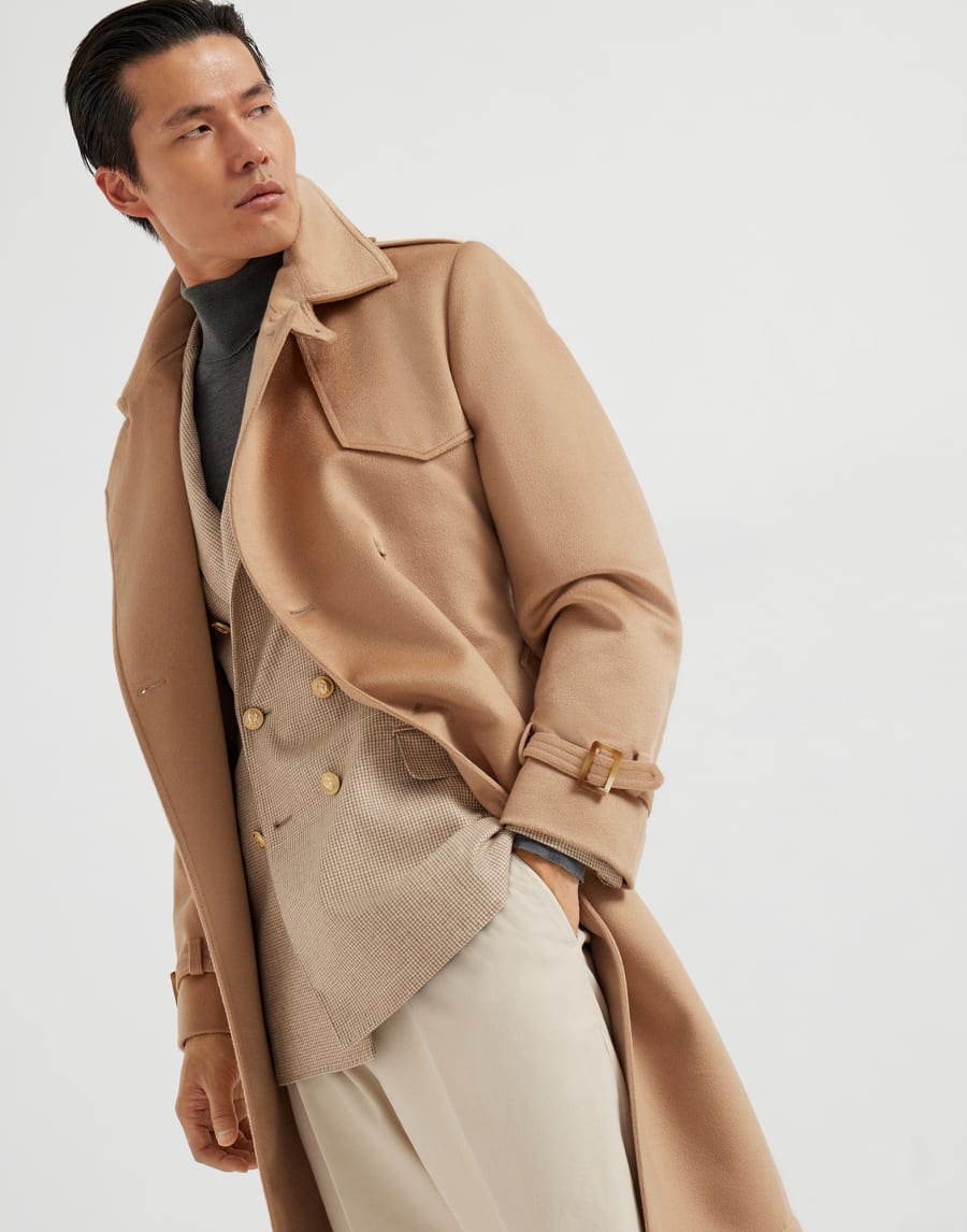 Trench coat Beige Man - Brunello Cucinelli