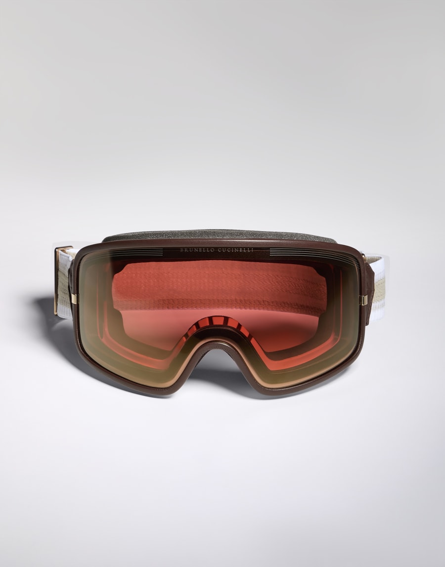 Ski goggles with extra lens Brown Eyewear - Brunello Cucinelli