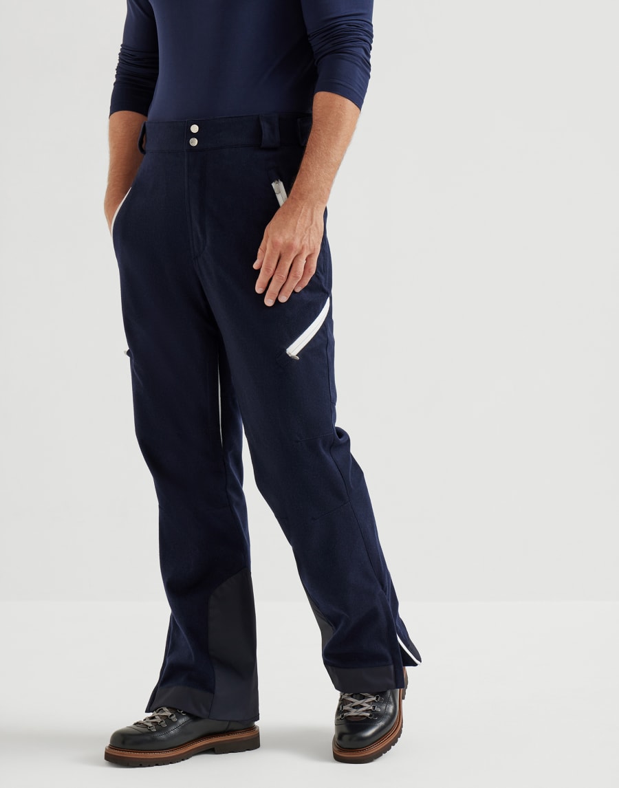 Pantalon Mountain avec garnissage Bleu Homme - Brunello Cucinelli