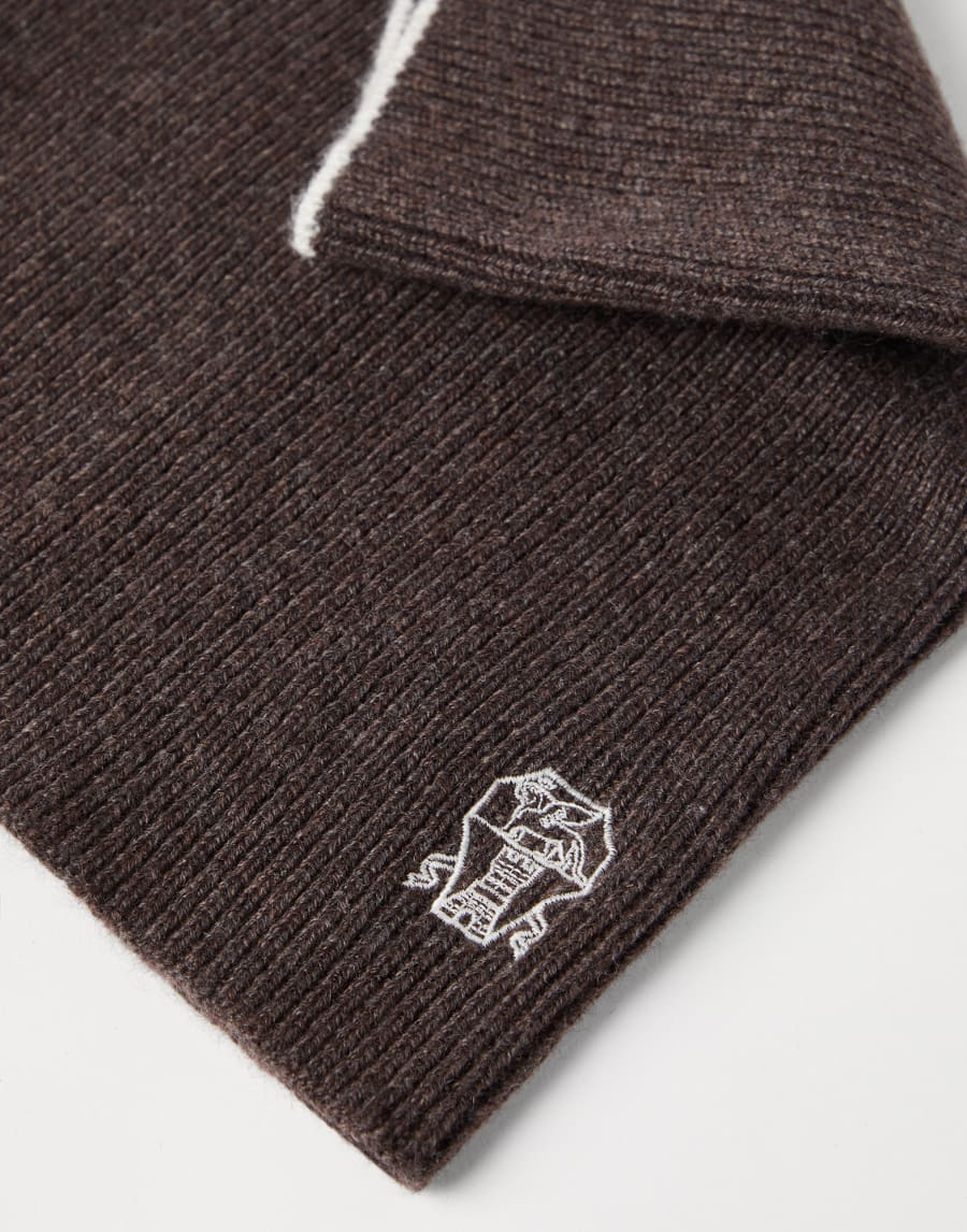 Neck warmer Brown Man - Brunello Cucinelli