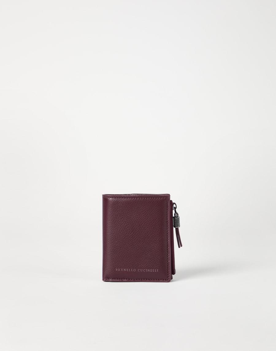 Portafoglio small con monile Amaranto Donna - Brunello Cucinelli