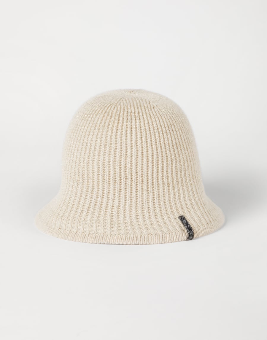 スパークリング ニットキャップ クールベージュ レディース - Brunello Cucinelli
