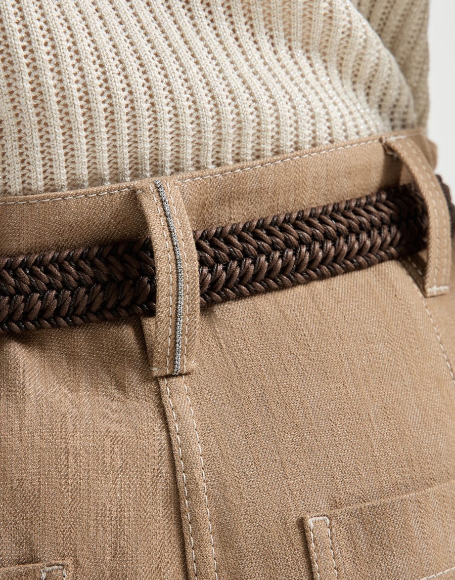 Wide Smart trousers Desert Woman - Brunello Cucinelli