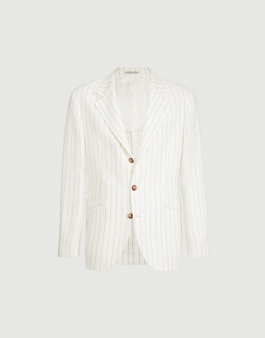 Twill blazer Panama Man - Brunello Cucinelli