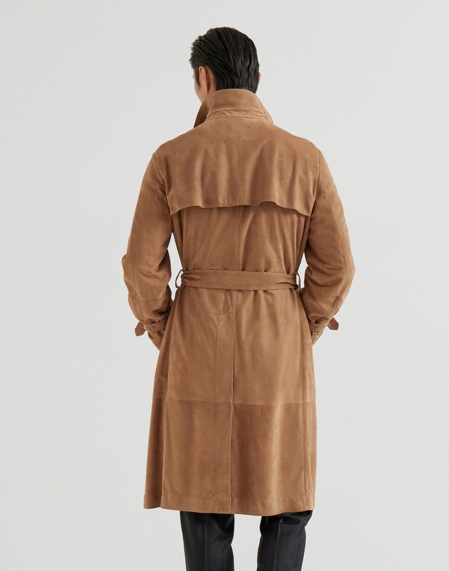 Suede outerwear Biscuit Man - Brunello Cucinelli