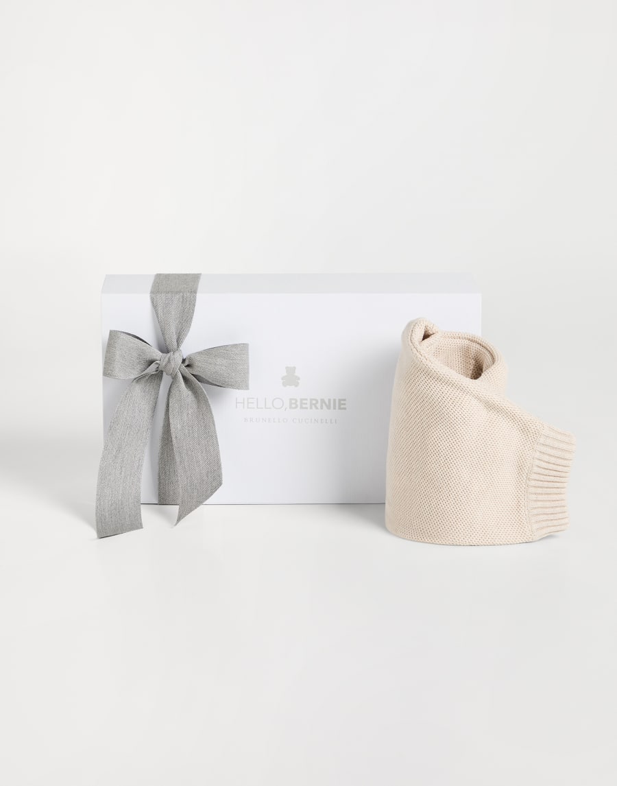 Cotton Baby trousers Sand Baby - Brunello Cucinelli