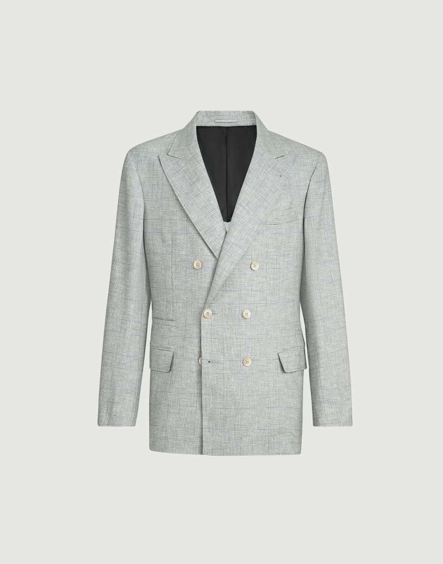 Uconstructed blazer Pearl Grey Man - Brunello Cucinelli