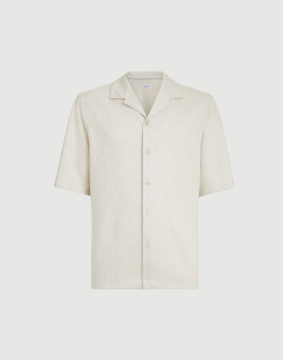 Short sleeve shirt Panama Man - Brunello Cucinelli
