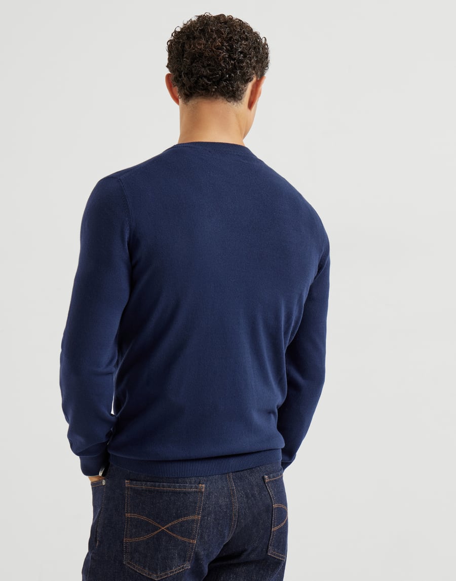 Vicuña sweater Blue Man - Brunello Cucinelli