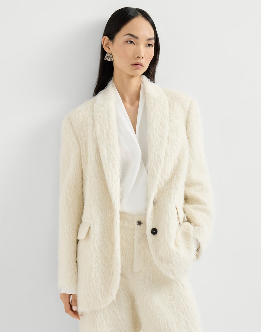 Wispy alpaca blazer Panama Woman - Brunello Cucinelli